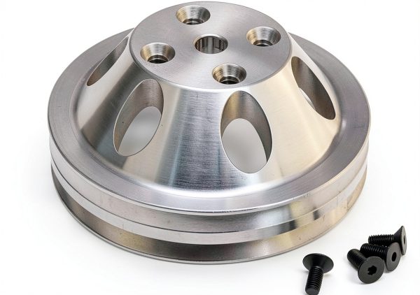 Trans-Dapt Performance SBC Aluminum LWP Pulley-0