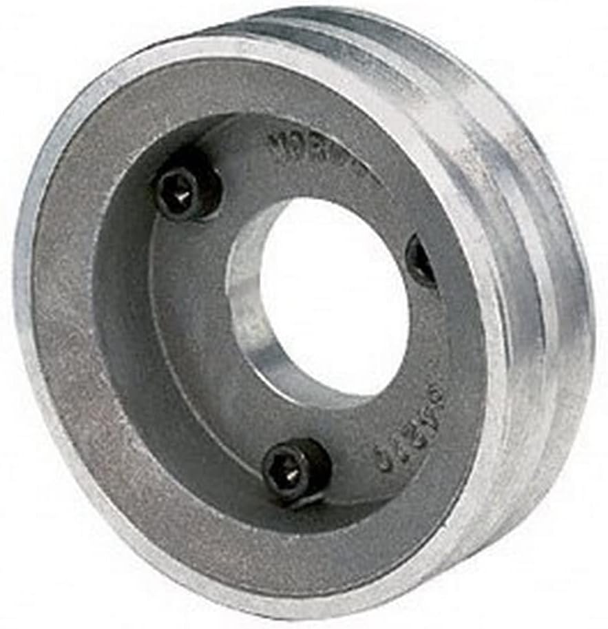 Moroso aluminum performance pulley installed on a car engine