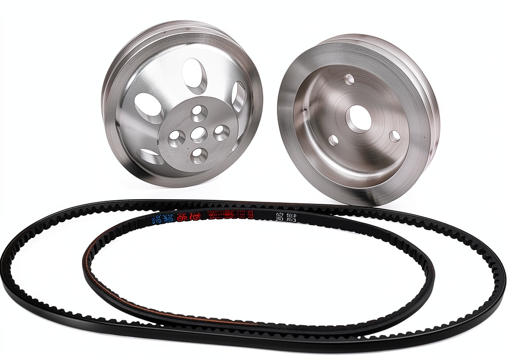 Allstar Performance Double Groove Pulley Kit close-up