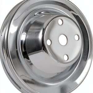 Mr. Gasket Chrome Water Pump Pulley for Engines-0