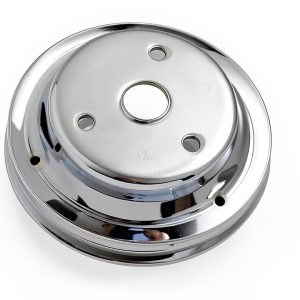 Chrome Pulley Set Mr Gasket Truck Plastic-0