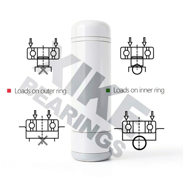 XiKe 6003-2RS Double Rubber Seal Deep Groove Ball Bearings 17x35x10mm-4