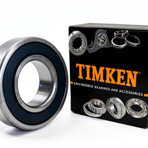 TIMKEN 6205-2RS Double Rubber Seal Bearings 25x52x15mm 2 Pack-0