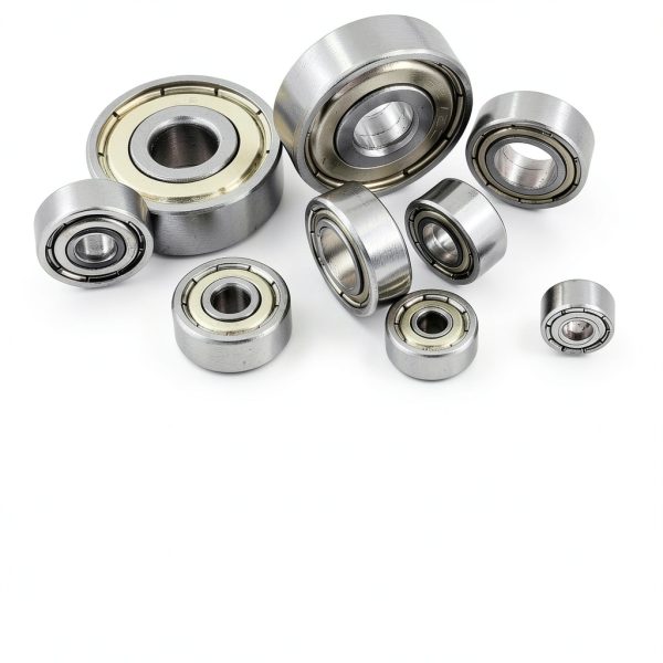 Swpeet Ball Bearings Kit 60pcs 6 Sizes Deep Groove Steel Shielded-2
