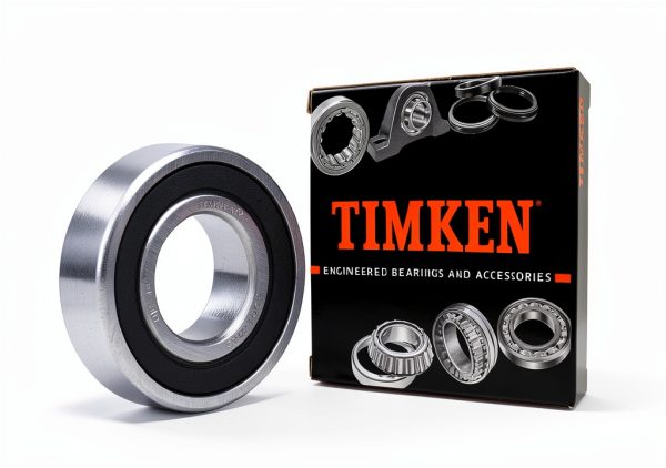 TIMKEN 6004-2RS Double Rubber Seal Bearings 20x42x12mm 2 Pack-4