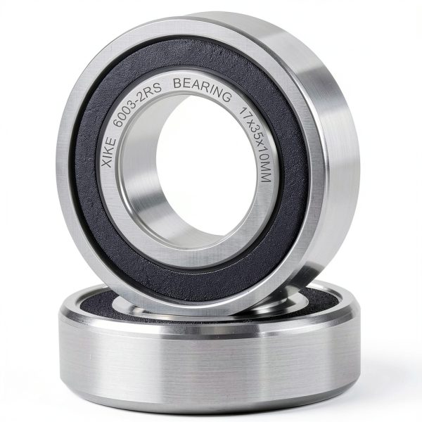 XiKe 6003-2RS Double Rubber Seal Deep Groove Ball Bearings 17x35x10mm-0