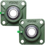 UCF205-16 Pillow Block Bearing SACKORANGE Flange Double Seal 2 Pack-0