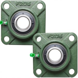 UCF205-16 Pillow Block Bearing SACKORANGE Flange Double Seal 2 Pack-0