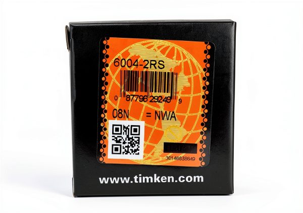 TIMKEN 6004-2RS Double Rubber Seal Bearings 20x42x12mm 2 Pack-5