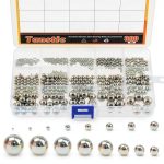 Tanstic 330pcs Metric Precision Steel Bearing Balls - 16 Sizes 1-12mm-0