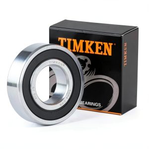 TIMKEN 6004-2RS Double Rubber Seal Bearings 20x42x12mm 2 Pack-0